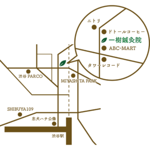 一樹鍼灸院　鍼灸　渋谷　東京　鍼